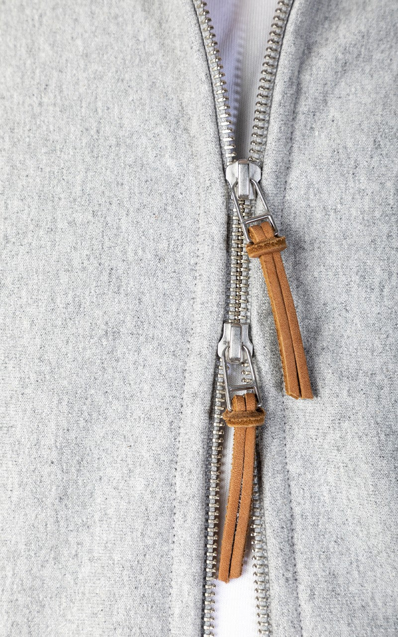 3sixteen Heavyweight Zip Hoody Grey - Image 11