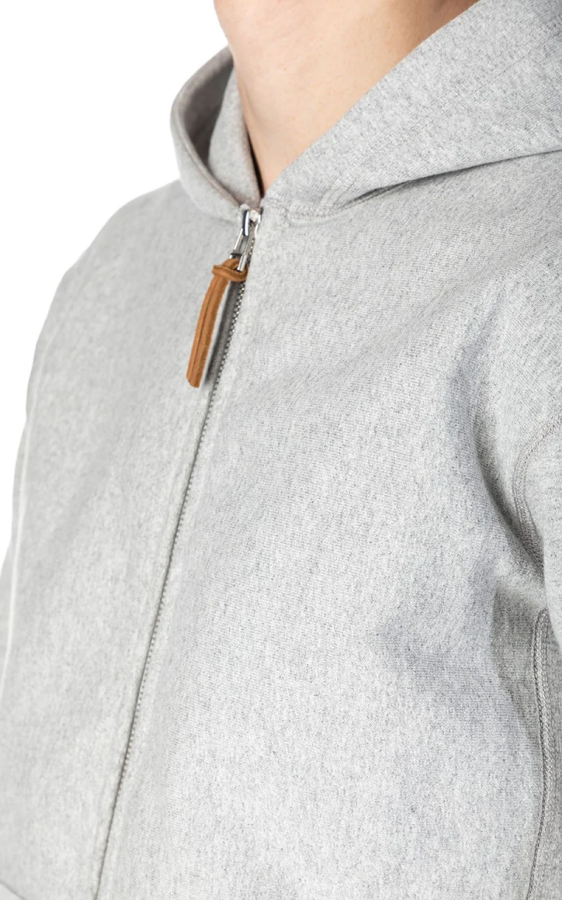 3sixteen Heavyweight Zip Hoody Grey - Image 8