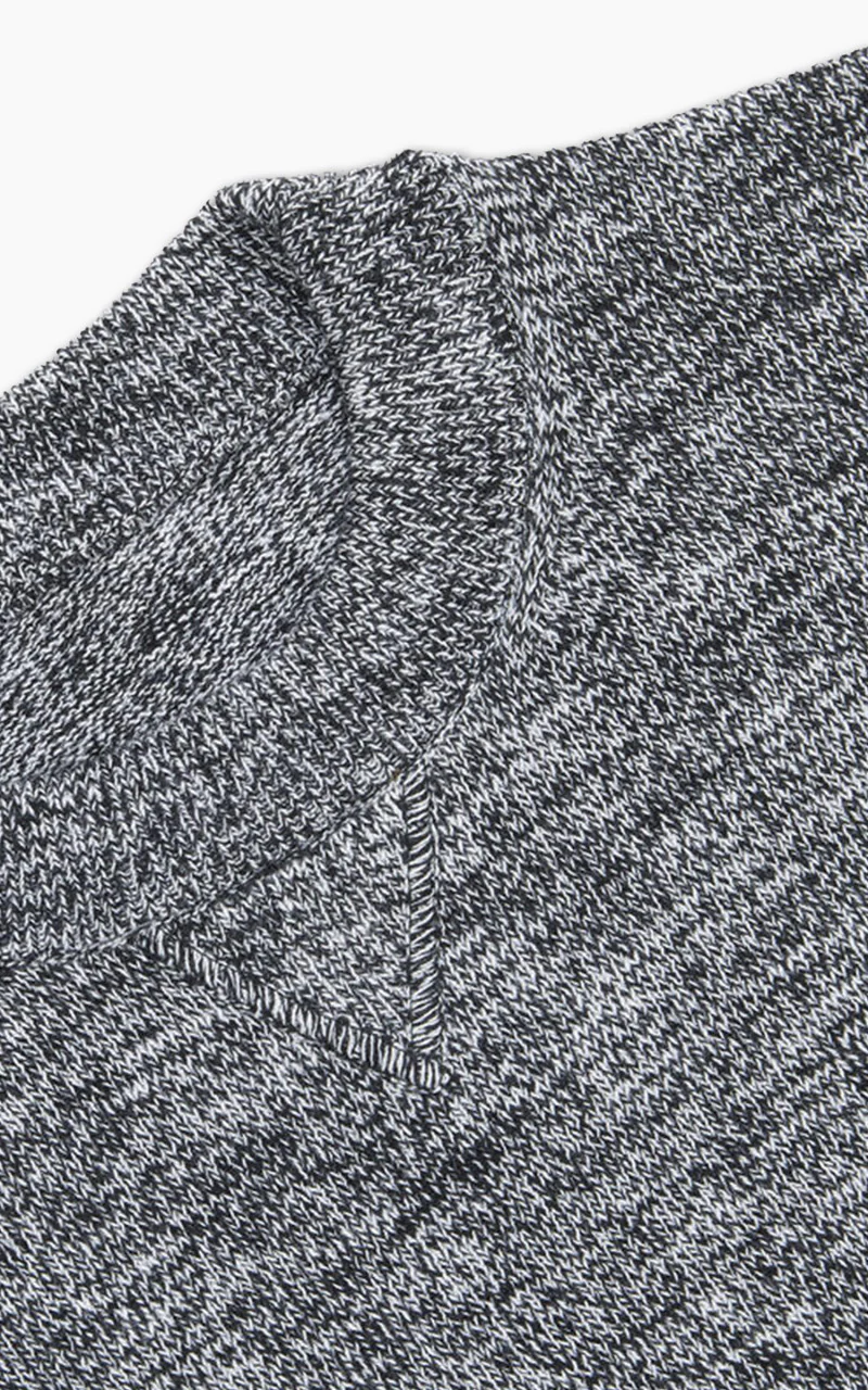 3sixteen Knit T-Shirt Black Marled Yarn - Image 3