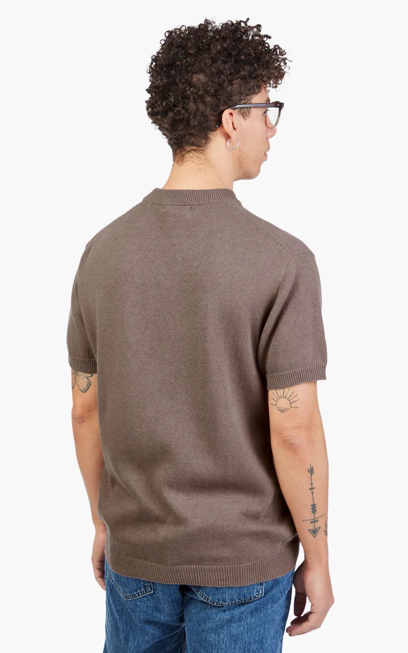 3sixteen Knit T-Shirt Mauve - Image 4