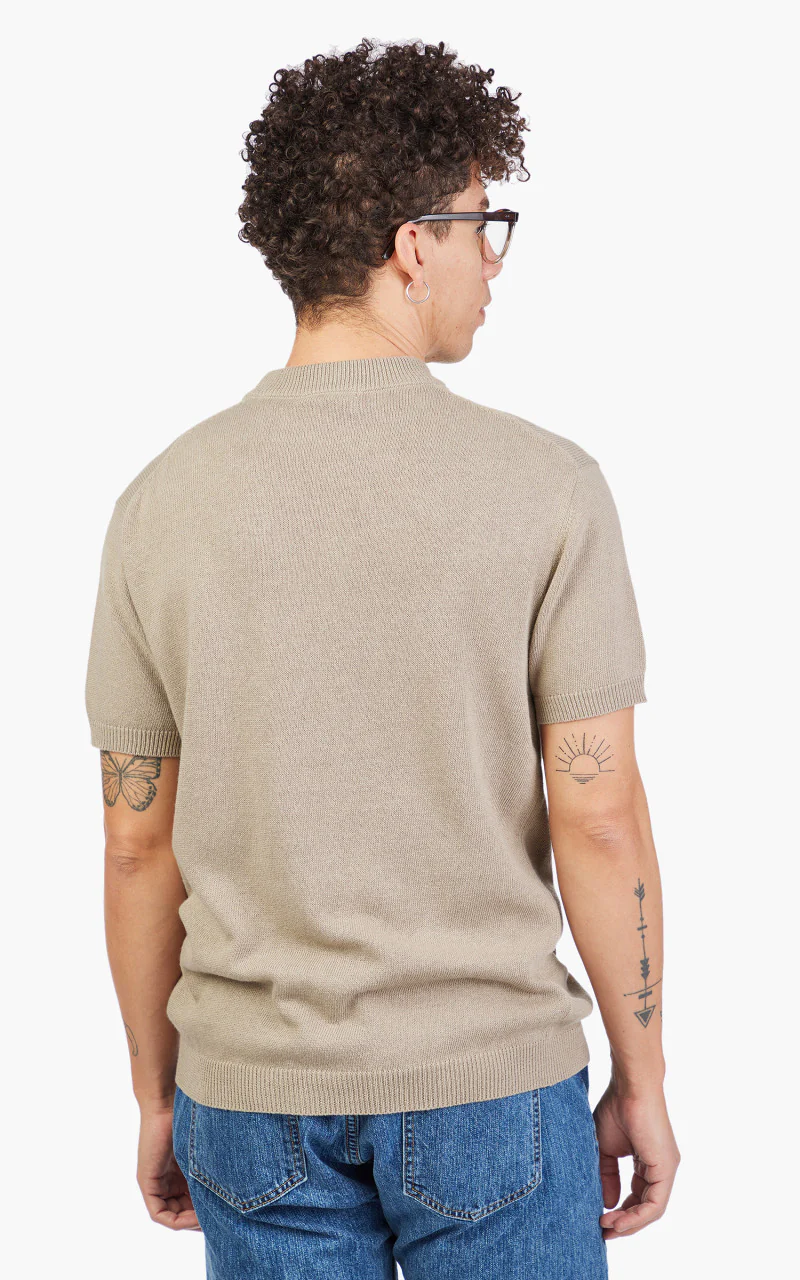 3sixteen Knit T-Shirt Tan - Image 5