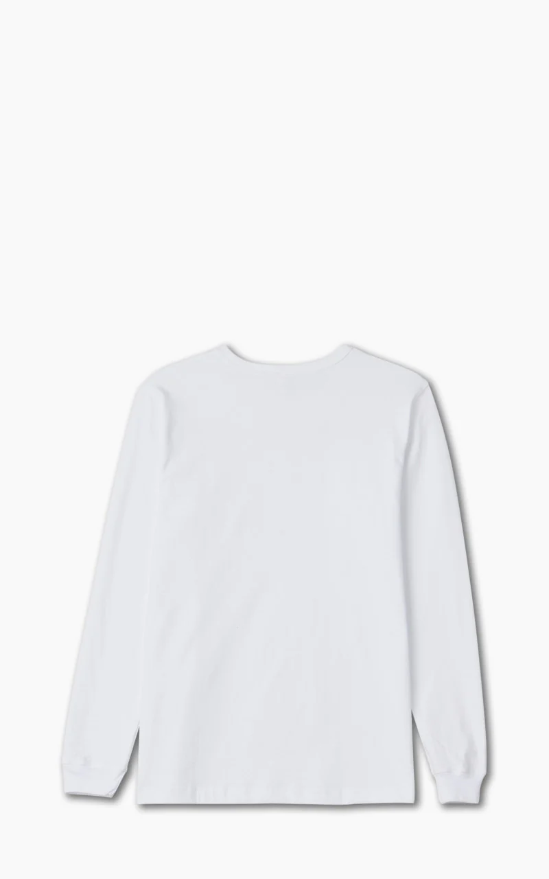 3sixteen Long Sleeve Henley White - Image 3