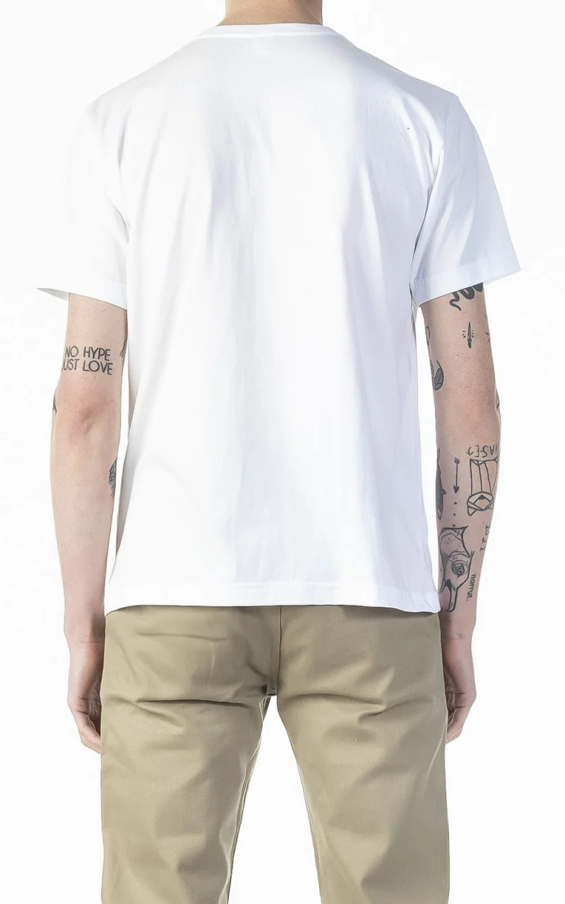 3sixteen Pima Pocket T-Shirt 2 Pack White - Image 3