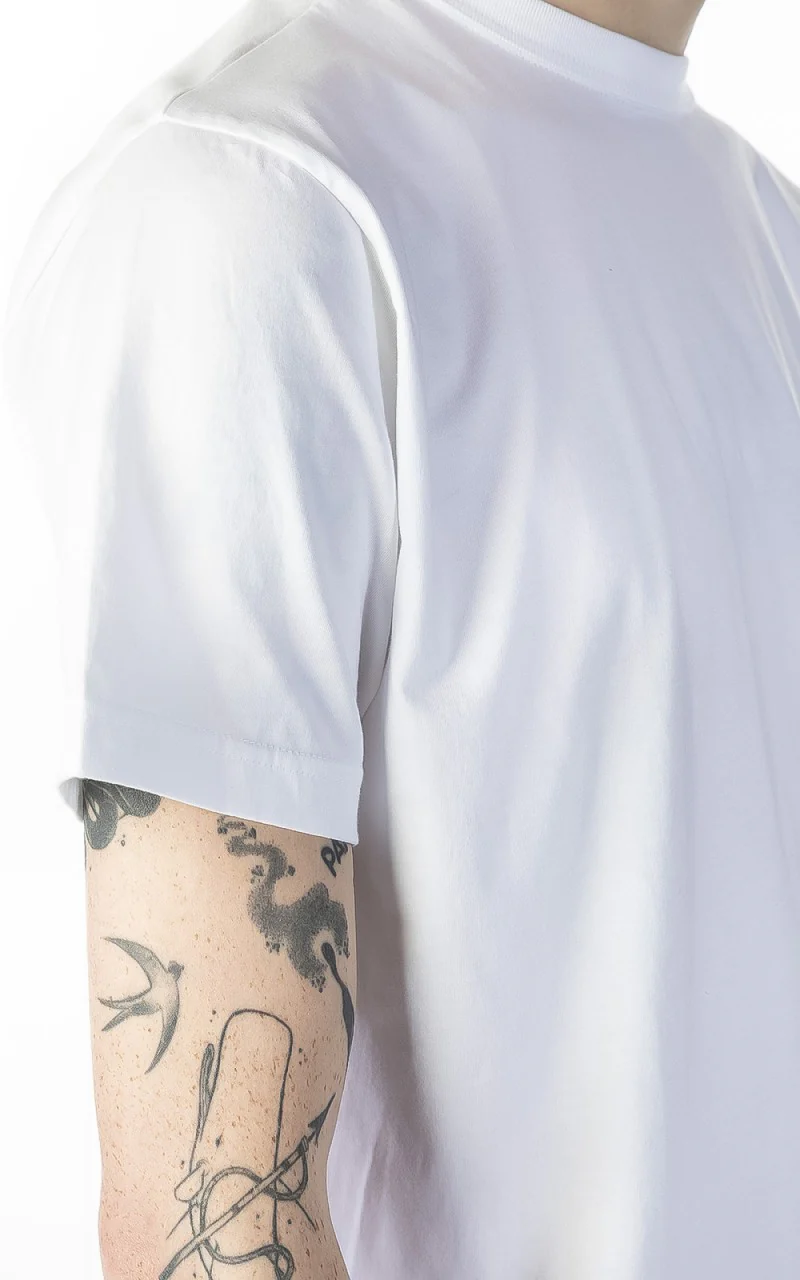 3sixteen Pima Pocket T-Shirt 2 Pack White - Image 5