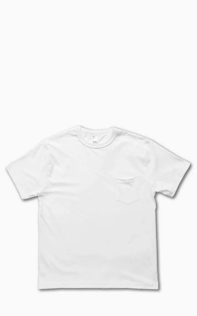 3sixteen Pima Pocket T-Shirt 2 Pack White - Image 6