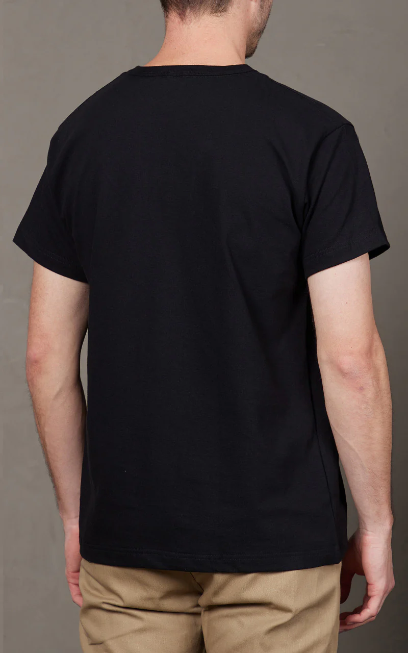 3sixteen Pima T-Shirt 2 Pack Black - Image 4