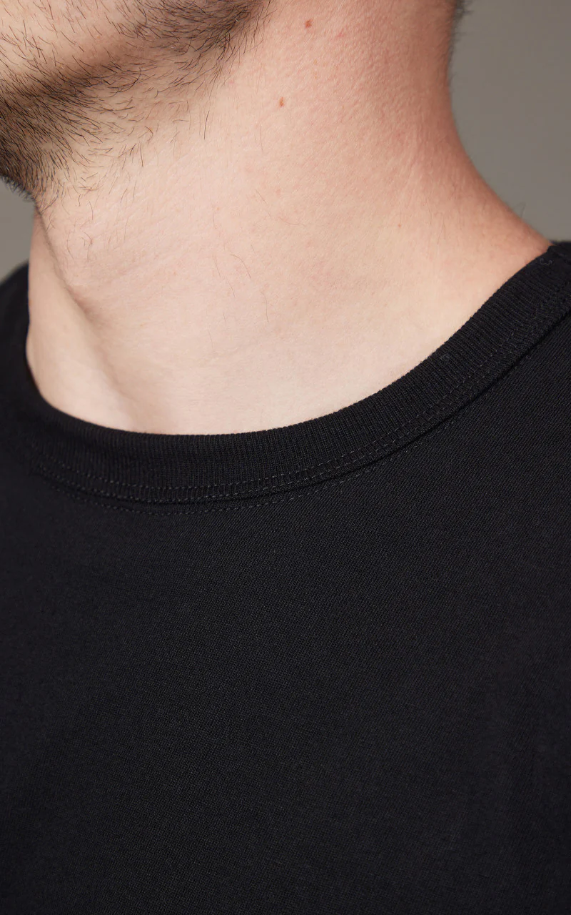 3sixteen Pima T-Shirt 2 Pack Black - Image 5