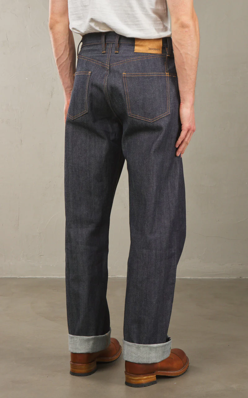 3sixteen RS-100x Relaxed Straight Selvedge Indigo 14.5oz - Image 9