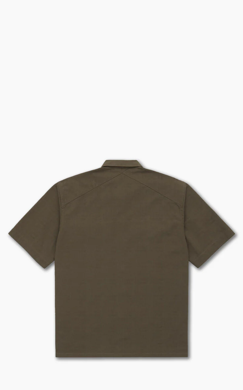 3sixteen Safari Shirt Drab Barkcloth - Image 7