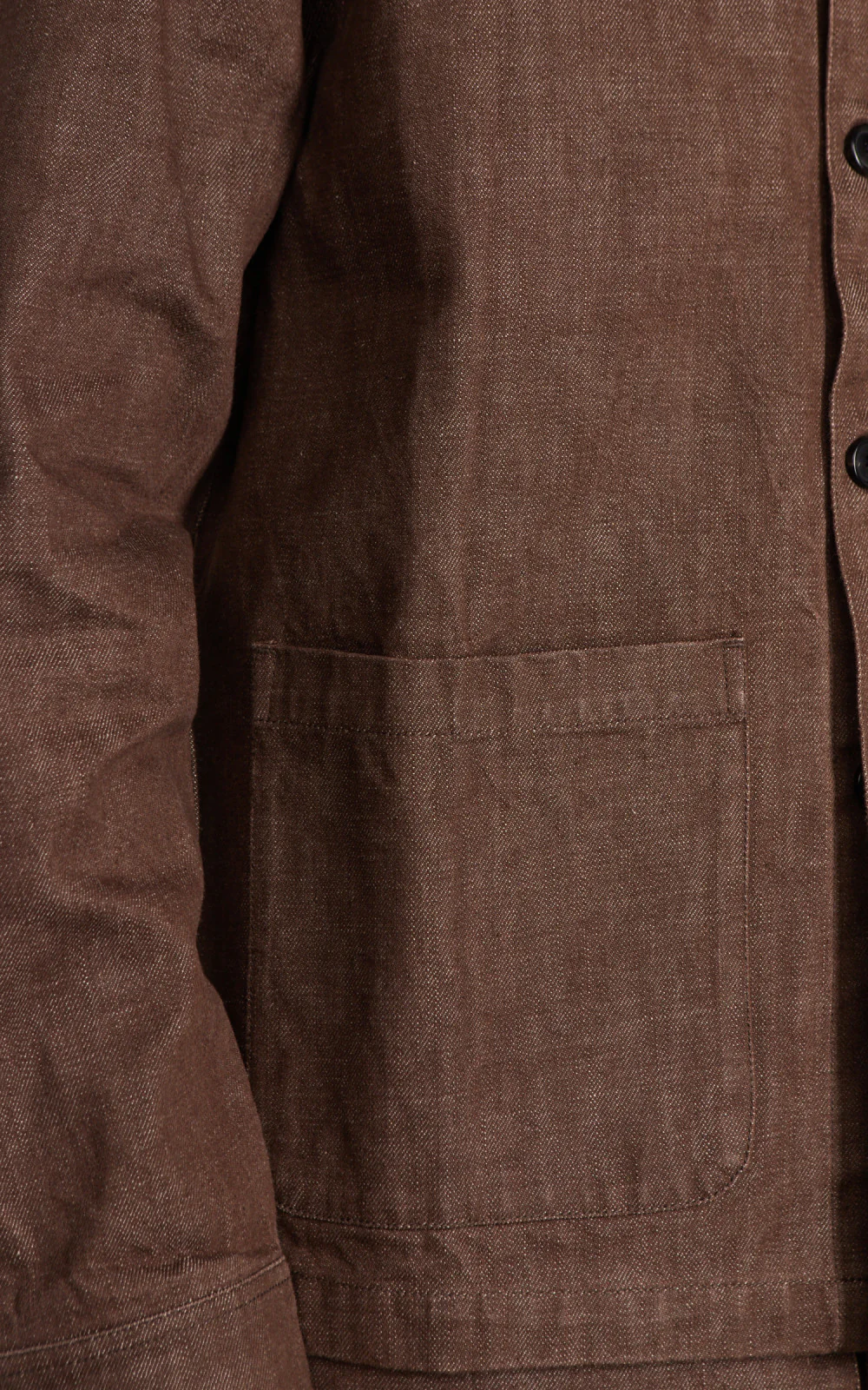 3sixteen Shop Jacket Brown Denim - Image 10