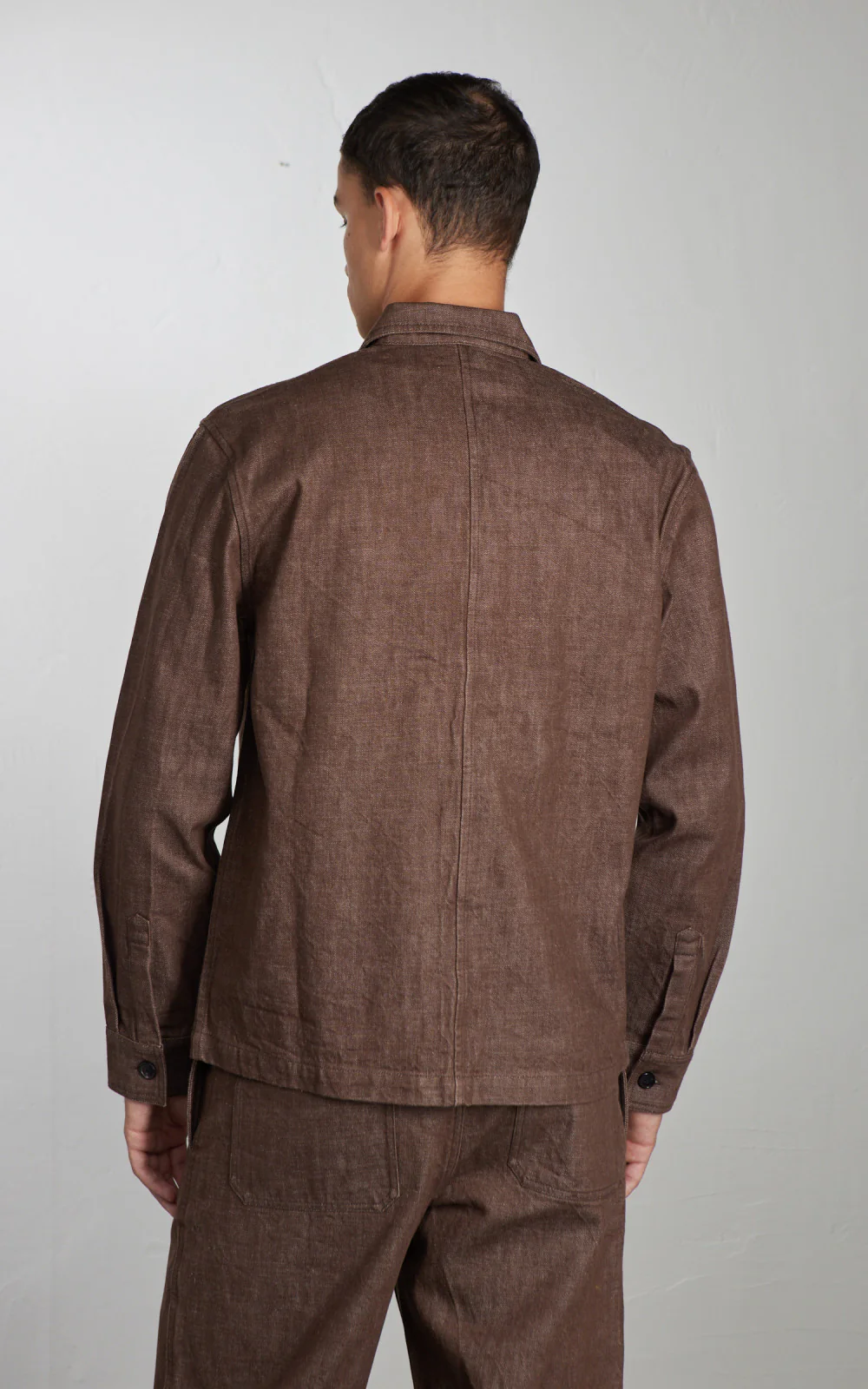 3sixteen Shop Jacket Brown Denim - Image 11