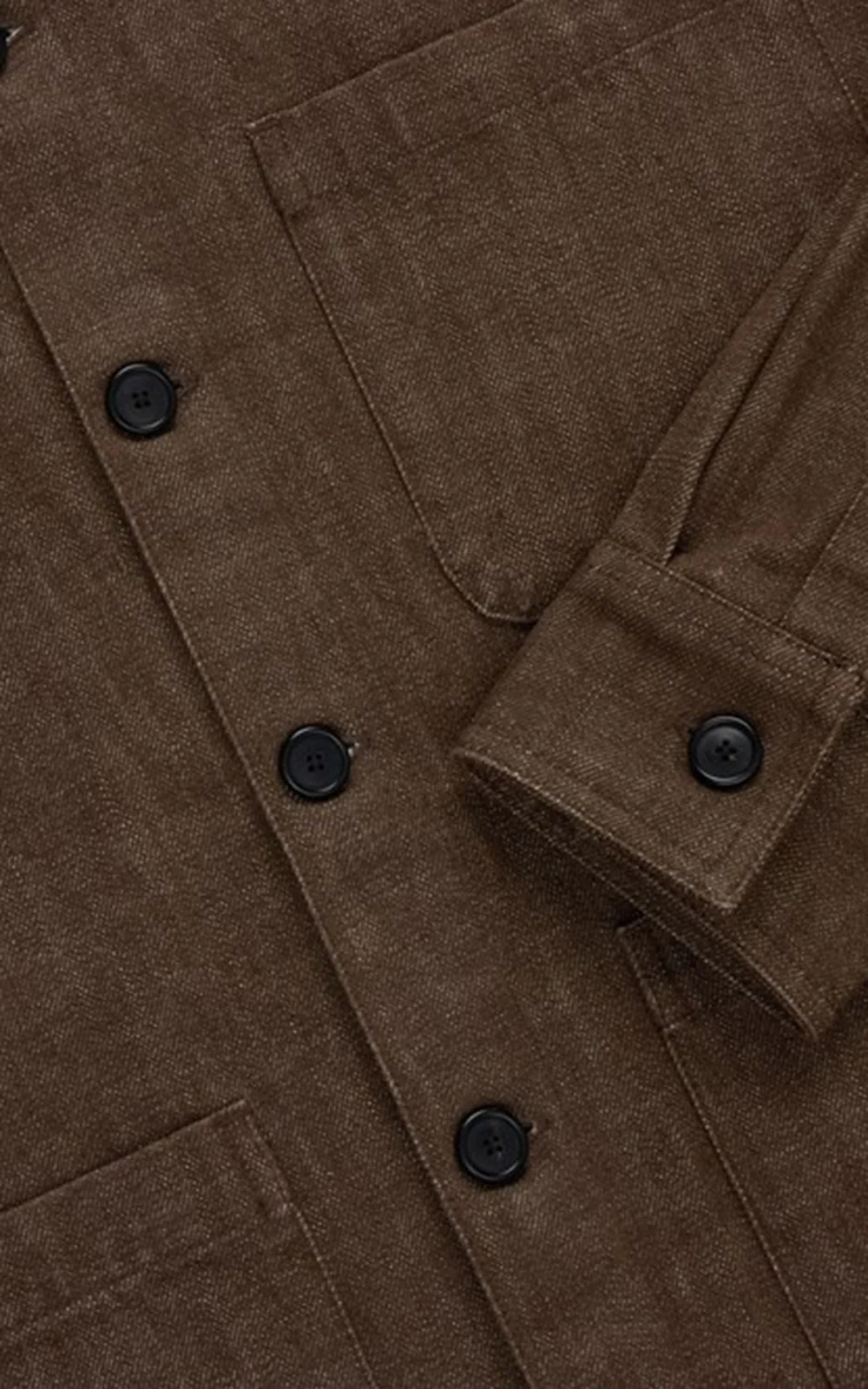 3sixteen Shop Jacket Brown Denim - Image 6