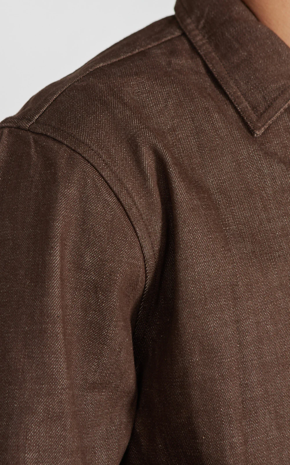 3sixteen Shop Jacket Brown Denim - Image 9