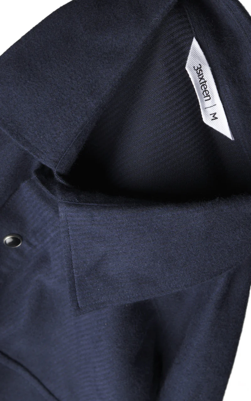 3sixteen Snap Western Shirt Midnight Shadow Stripe - Image 5