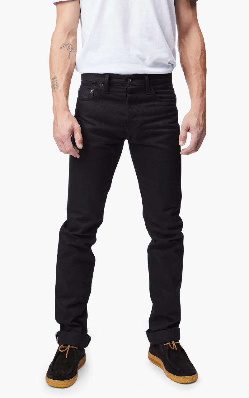 3sixteen ST-220X Slim Tapered Double Black Selvage 14.5oz - Image 4