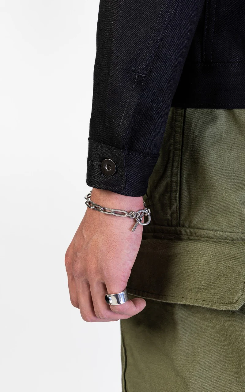3sixteen Type 3S Denim Jacket Double Black 14.5oz - Image 11