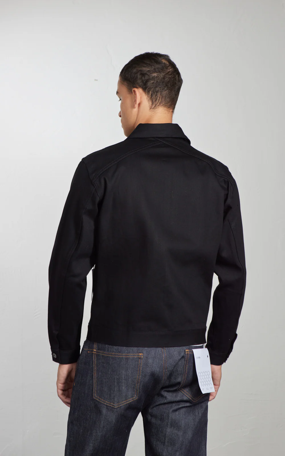 3sixteen Type 3S Denim Jacket Selvedge Double Black 14.5oz - Image 11