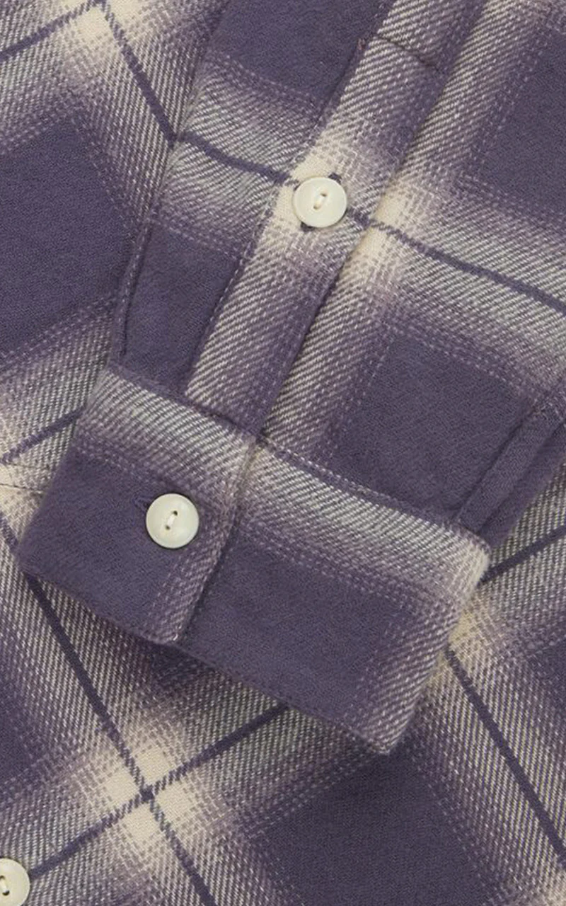 3sixteen Utility Shirt Faded Lilac - Image 9