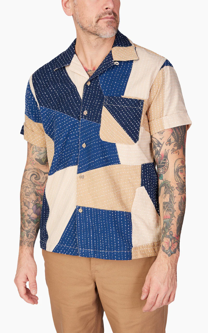 3sixteen Vacation Shirt Patchwork Kantha - Image 3
