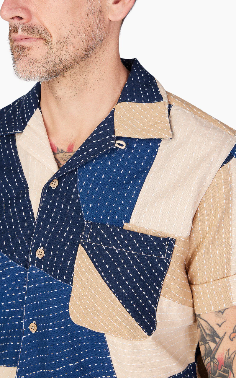 3sixteen Vacation Shirt Patchwork Kantha - Image 4