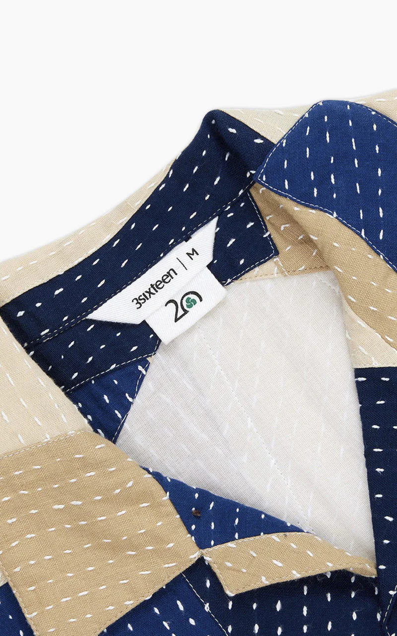 3sixteen Vacation Shirt Patchwork Kantha - Image 6