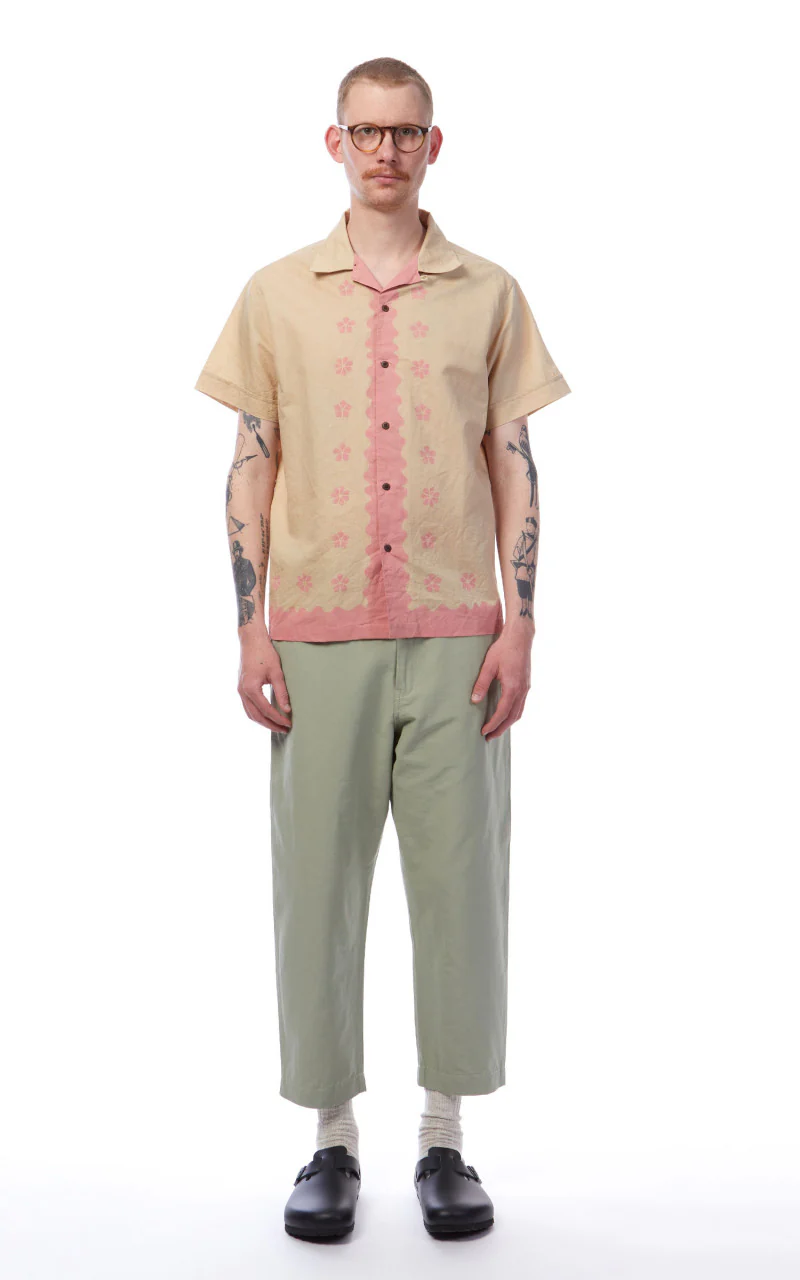 3sixteen Vacation Shirt Studio Floral Pink/Natural - Image 2