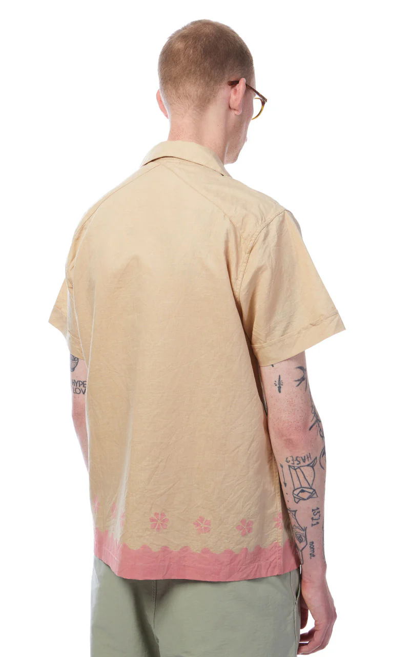 3sixteen Vacation Shirt Studio Floral Pink/Natural - Image 6