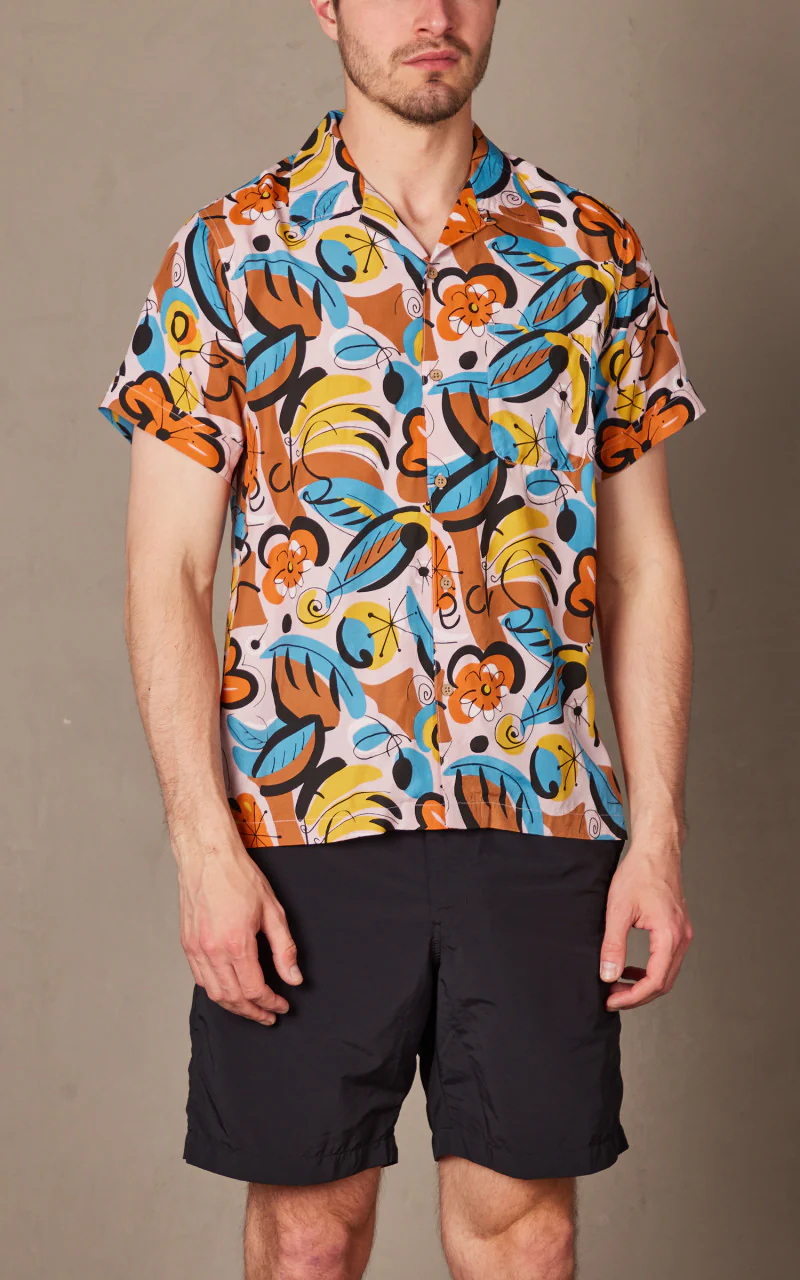 3sixteen Vacation Shirt Tropical Print - Image 4