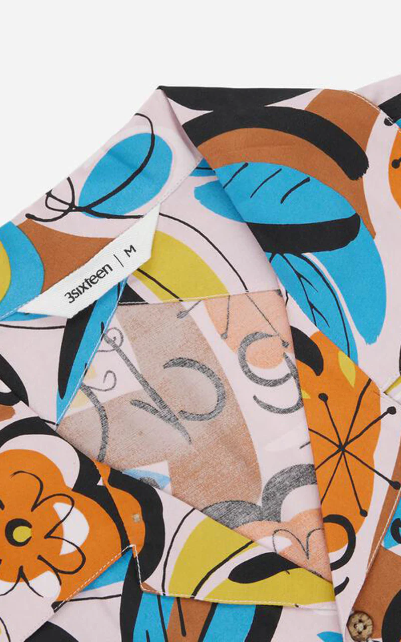 3sixteen Vacation Shirt Tropical Print - Image 6