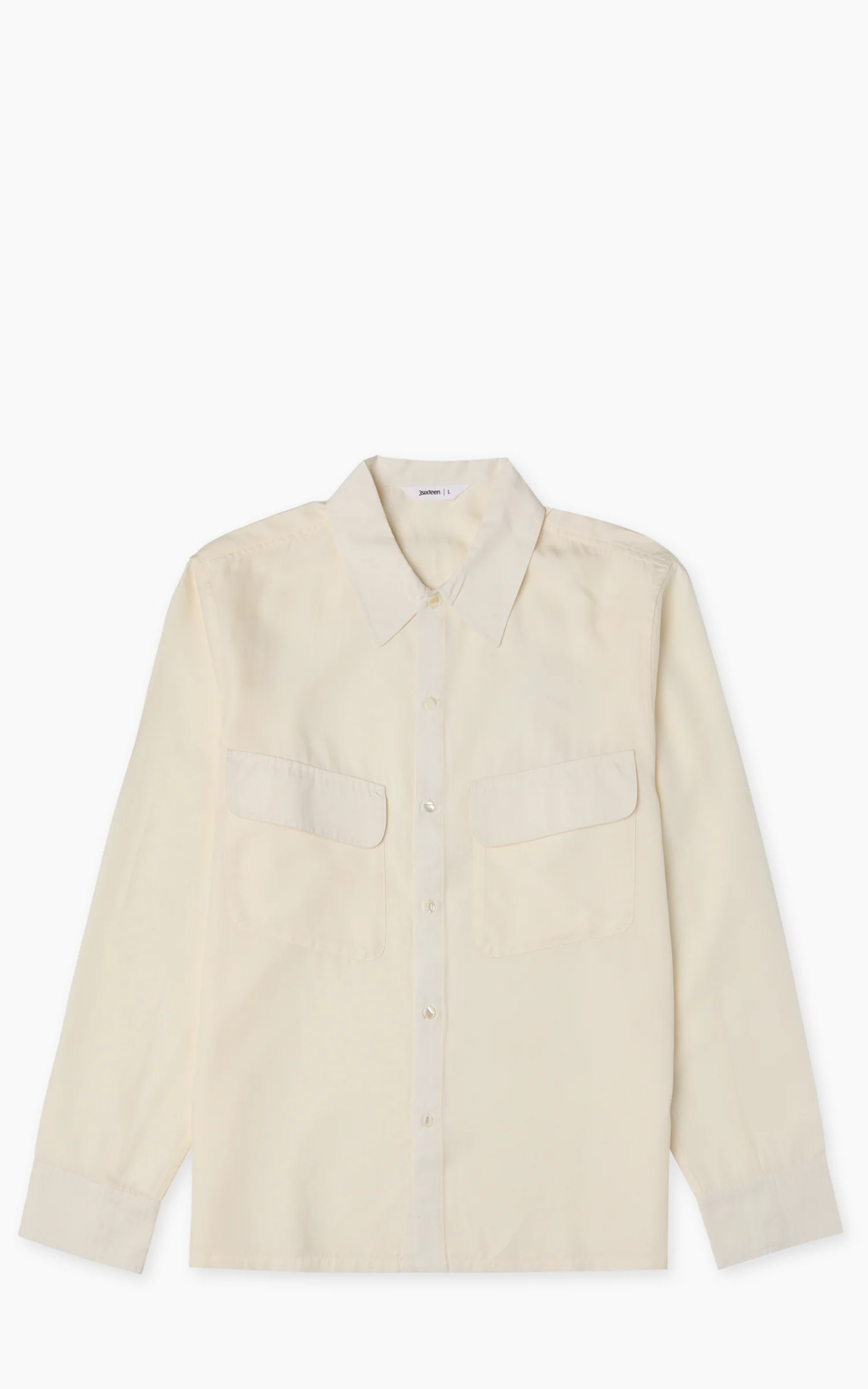 3sixteen Western Overshirt Ecru