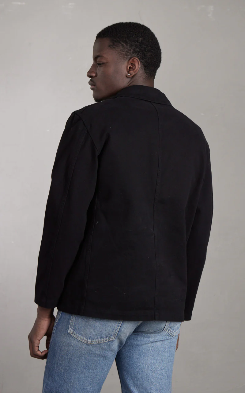 Work Blazer Twill Black - Image 6