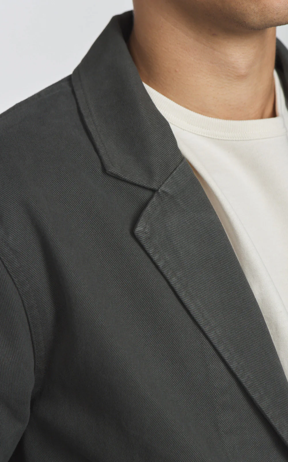3sixteen Work Blazer Twill Ivy Green - Image 4