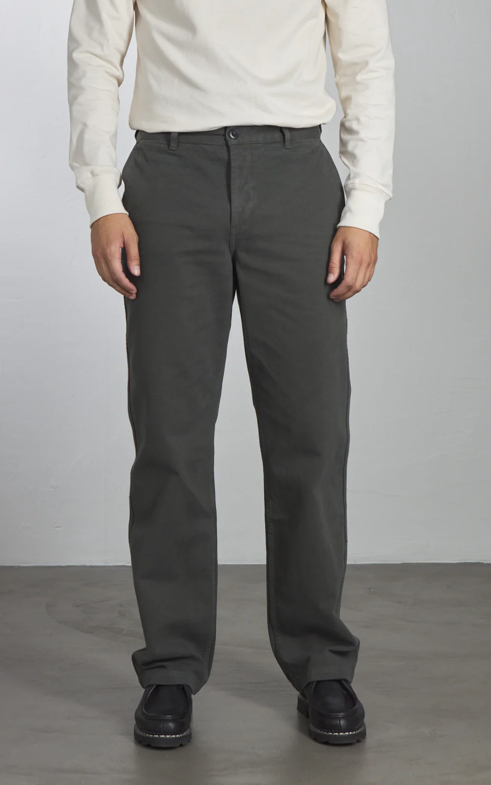 3sixteen Work Pant Twill Ivy Green - Image 2