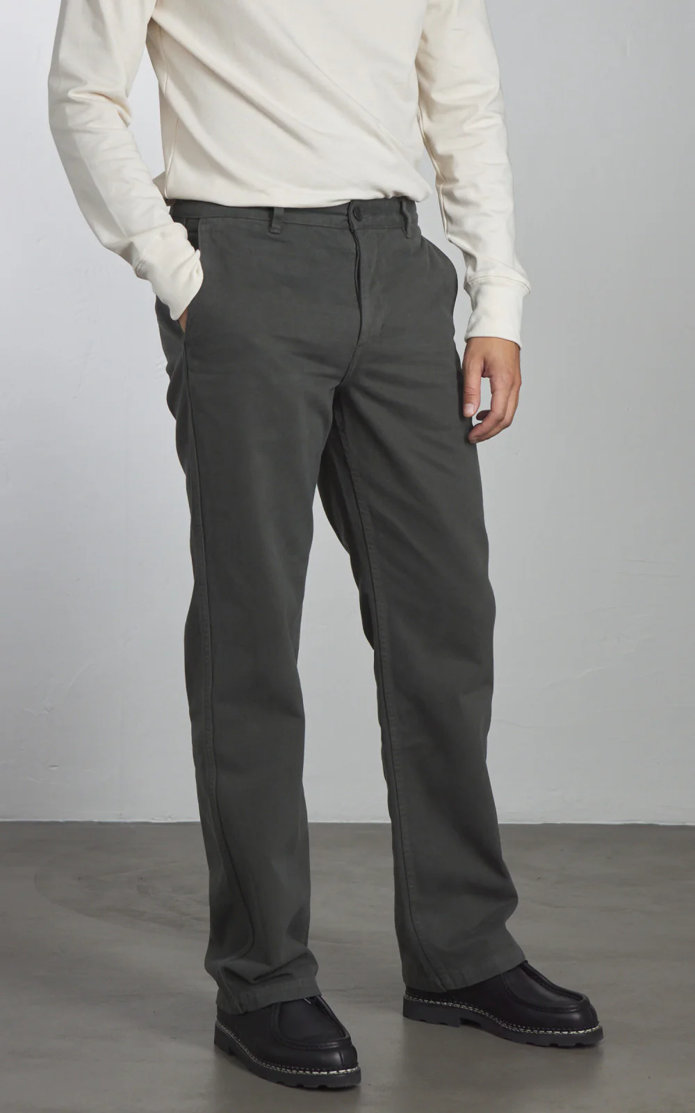 3sixteen Work Pant Twill Ivy Green - Image 3