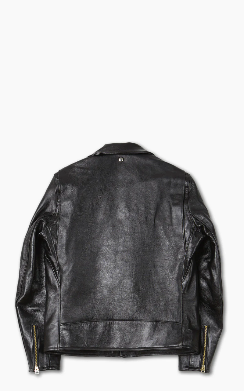 3sixteen x Schott NYC 519 Horsehide Perfecto Black - Image 3