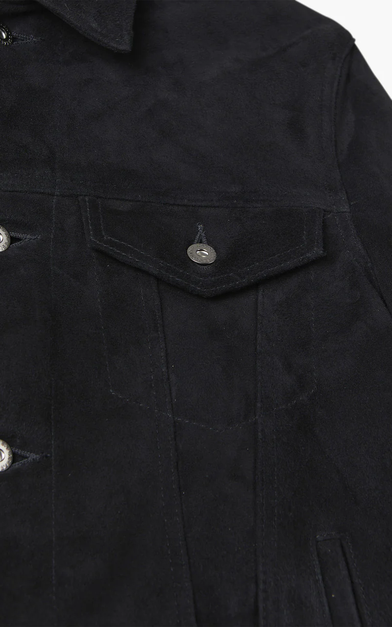 3sixteen x Schott NYC Type 3s Goatskin Black - Image 4