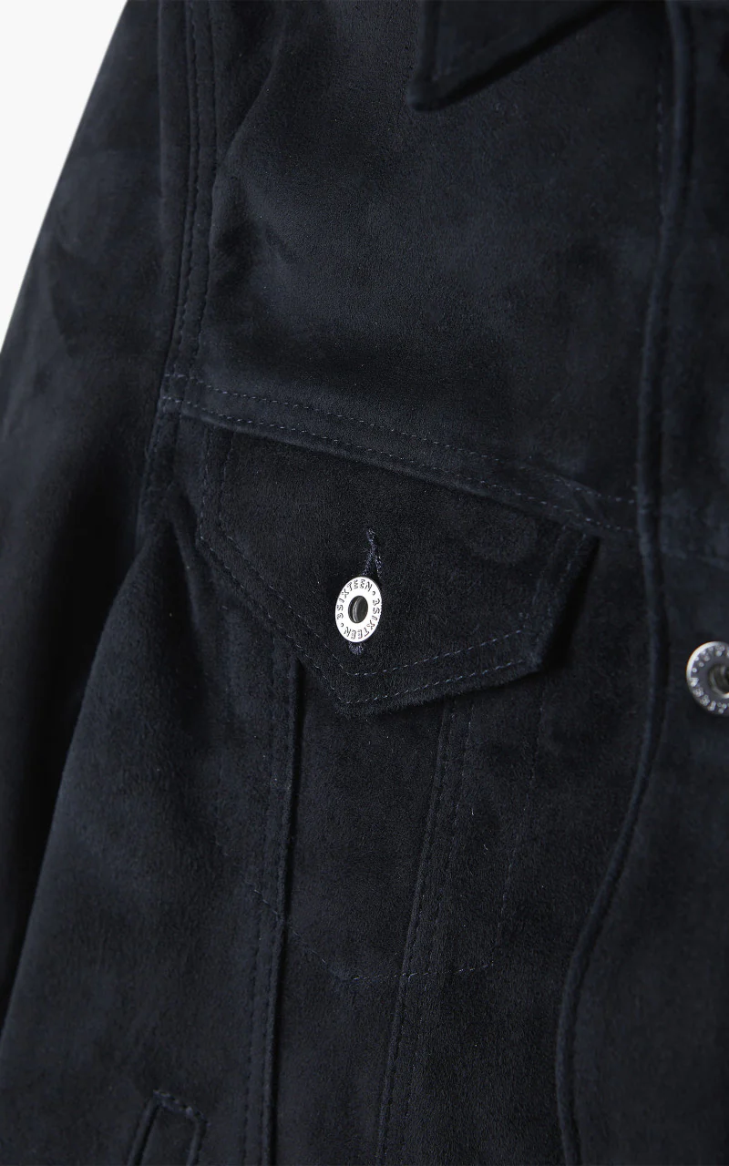 3sixteen x Schott NYC Type 3s Goatskin Black - Image 5