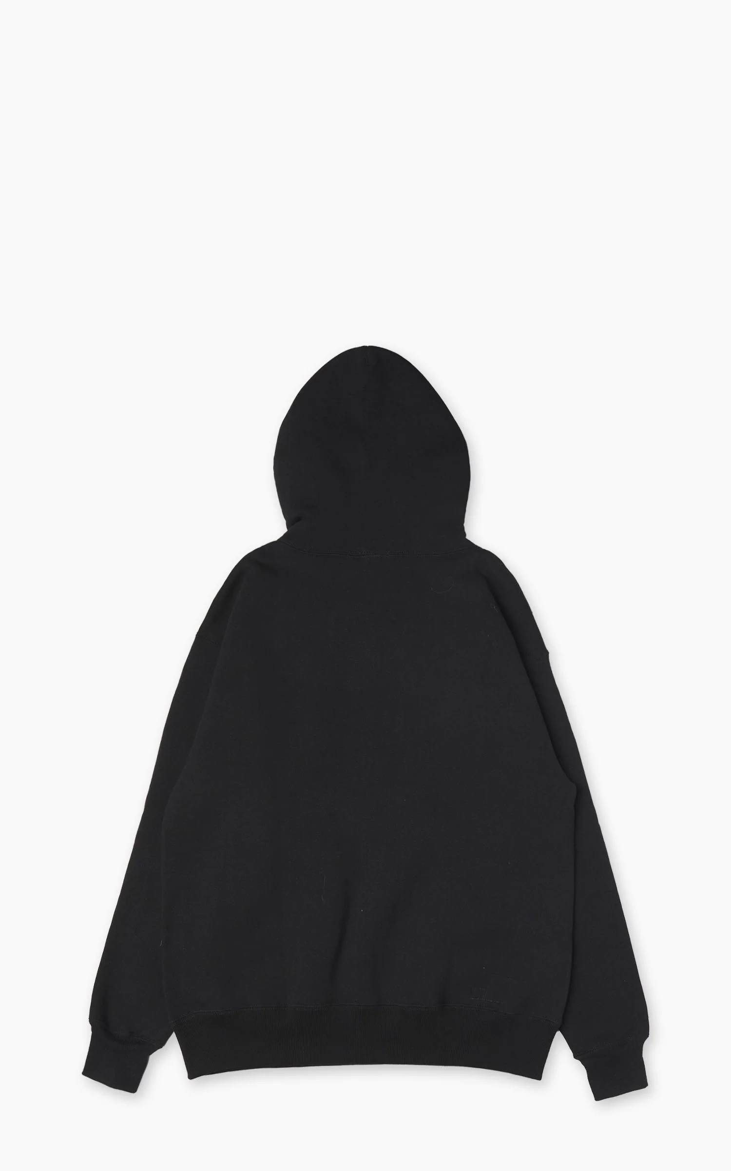 A.G. Spalding & Bros Loopwheel Tube Fleece Side-Line Parka Black - Image 3
