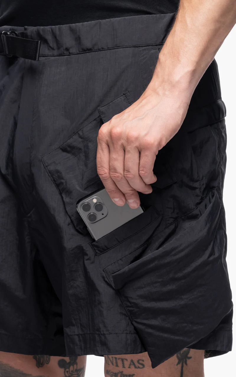 Acronym SP29K-M Nylon BDU Short Pant Black - Image 11
