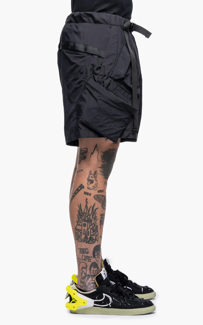 Acronym SP29K-M Nylon BDU Short Pant Black - Image 5