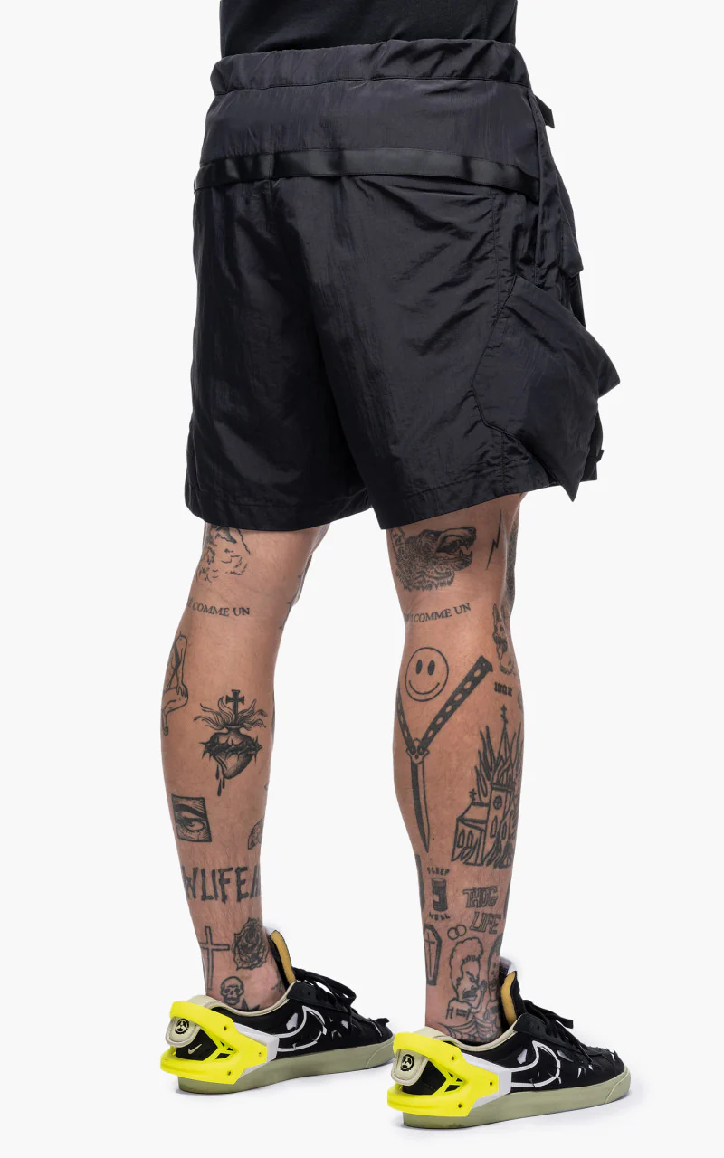 Acronym SP29K-M Nylon BDU Short Pant Black - Image 6