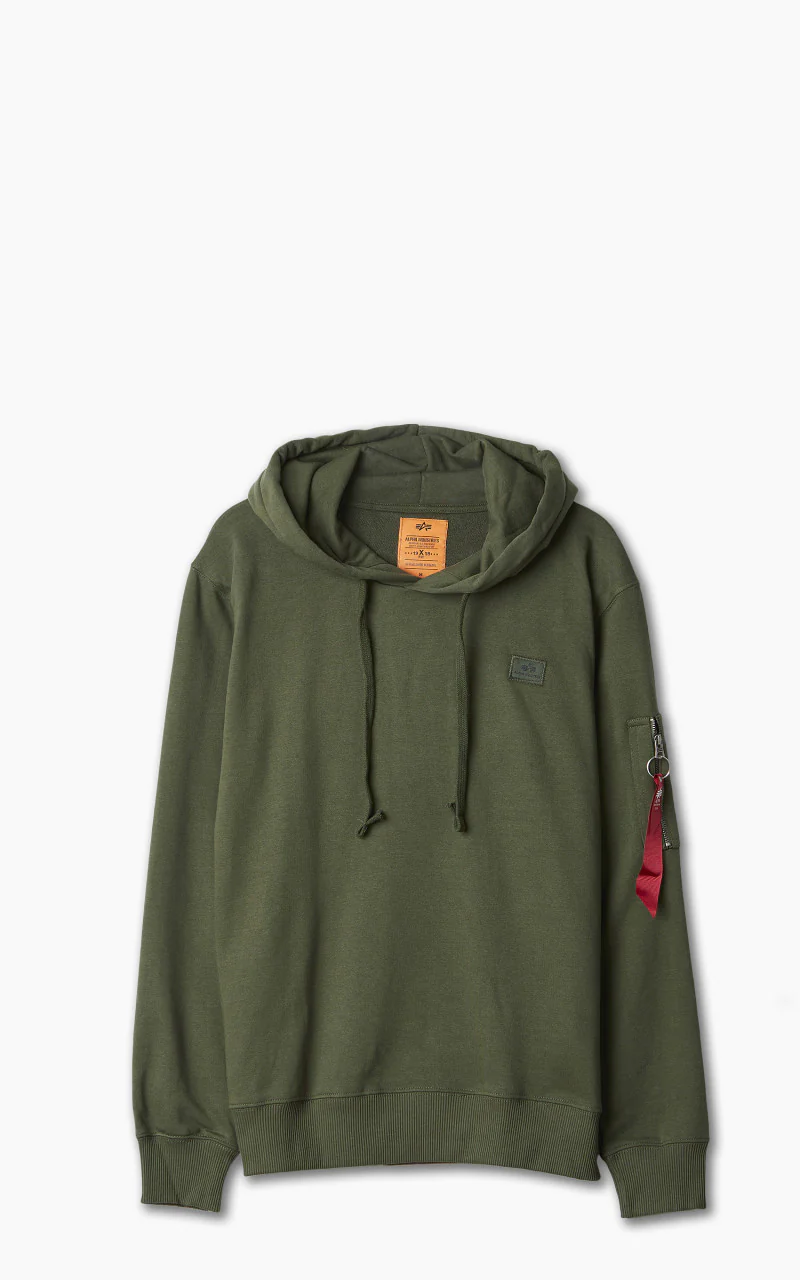 Alpha Industries X-Fit Hoody Dark Green