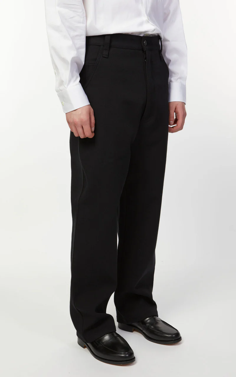 AMI Paris Alex Fit Jeans Black - Image 6