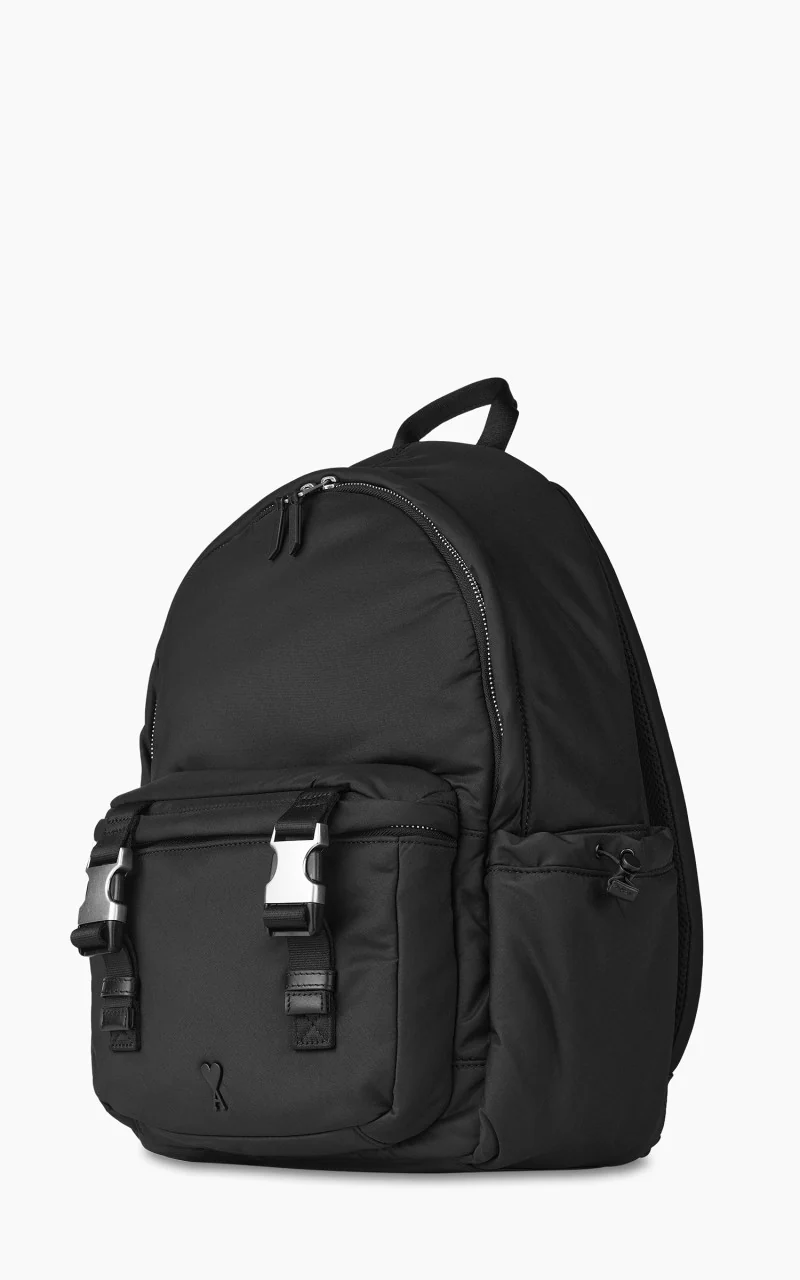 AMI Paris Ami De Coeur Backpack Black - Image 2