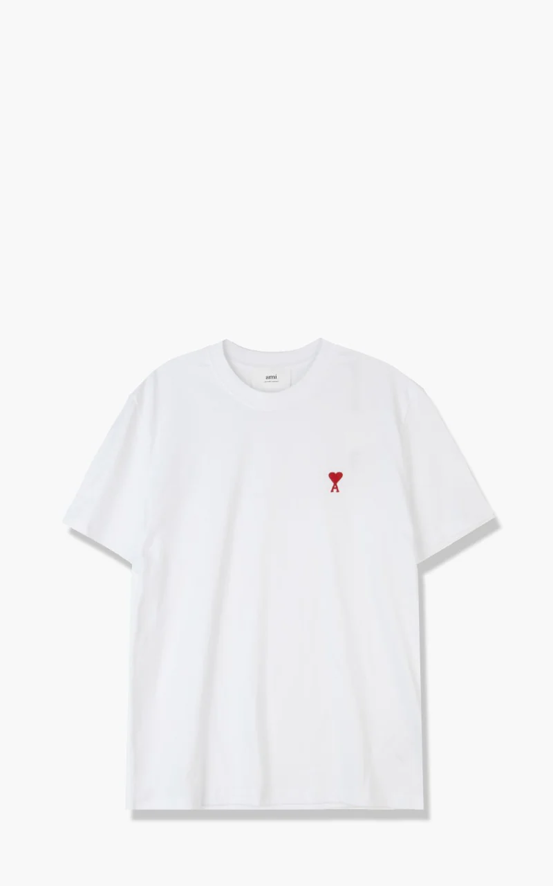 AMI Paris Ami De Coeur T-Shirt White