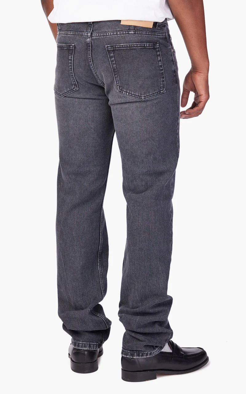 AMI Paris Classic Fit Jeans Used Black - Image 6