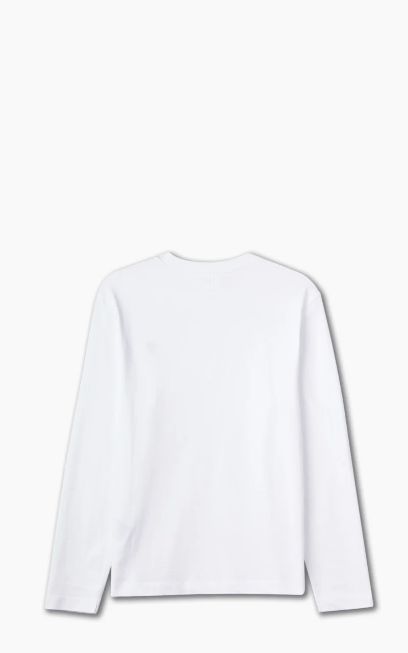 AMI Paris Long Sleeves ADC T-Shirt White - Image 3
