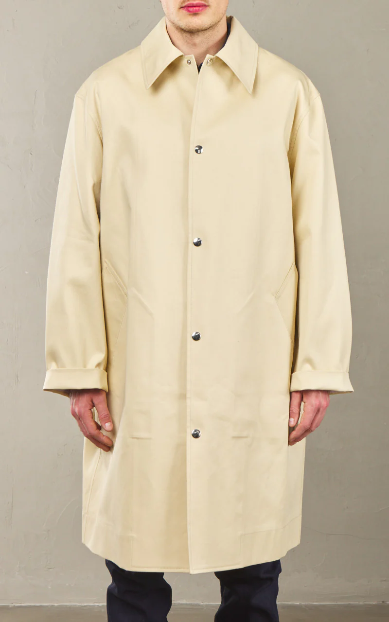 AMI Paris Mac Coat Vanilla - Image 4