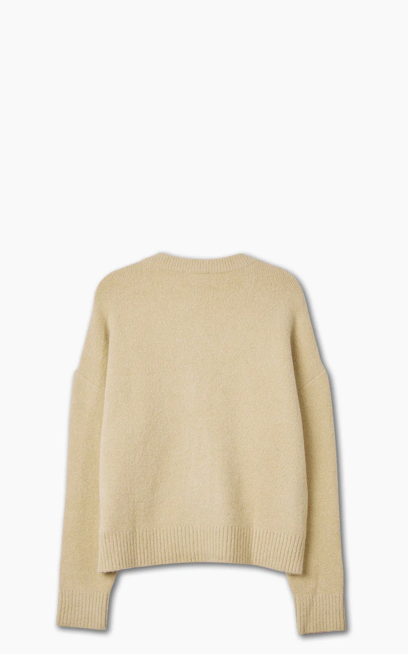AMI Paris Off White ADC Cardigan Vanilla - Image 3