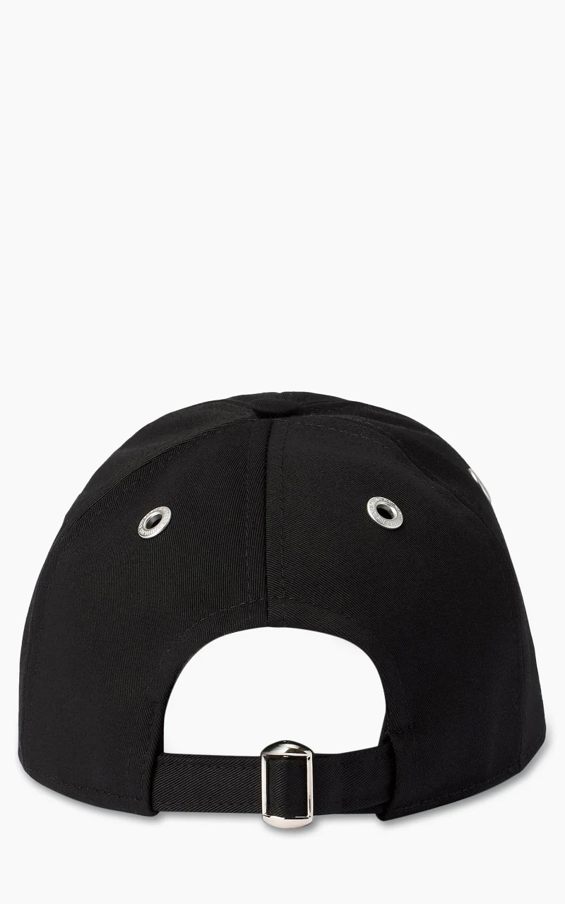AMI Paris Red ADC Embroidery Cap Black - Image 4